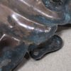 Vintage Art Nouveau Style Brass Drawer Pulls Swinging Handles Set of Three Brass