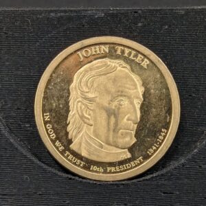 10-5007.jpg 2009 John Tyler Presidential Dollar Coin US Mint Presidential Dollar Program