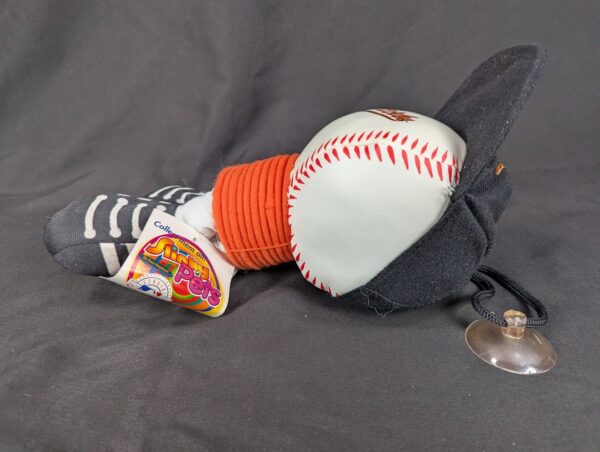 Vintage 1999 Nanco Slinky Pets Baltimore Orioles Plush Toy Baseball Cap Mascot