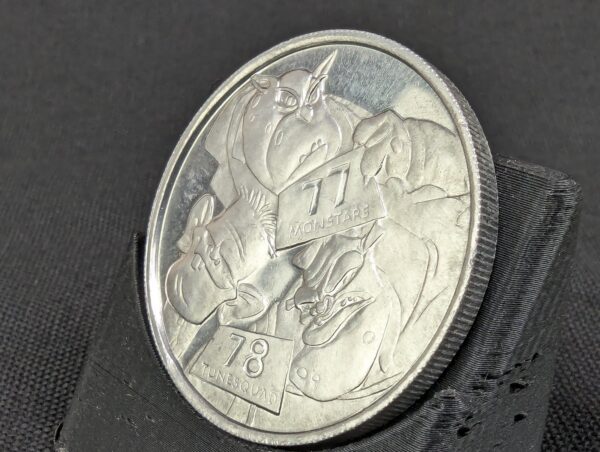 Space Jam 2 Commemorative Coin Michael Jordan Looney Tunes Circulated Good