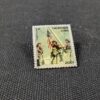 Jonathan Grey & Associates Heroes USA 2001 Stamp Pin USPS Licensed 2002 Good