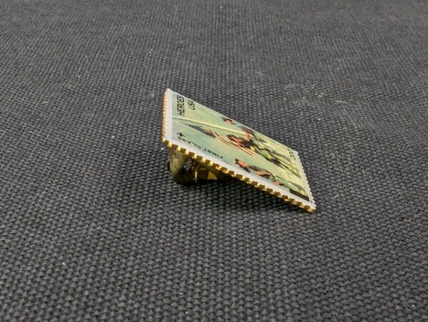 Jonathan Grey & Associates Heroes USA 2001 Stamp Pin USPS Licensed 2002 Good