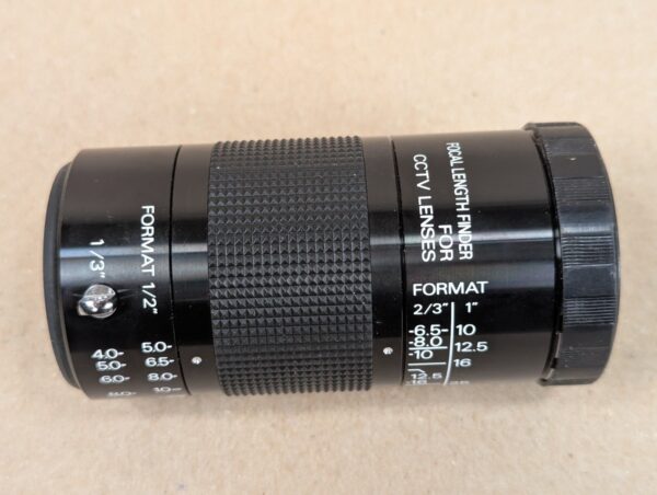 Vintage CCTV Focal Length Finder Tool Made in Japan with Original Case and Box