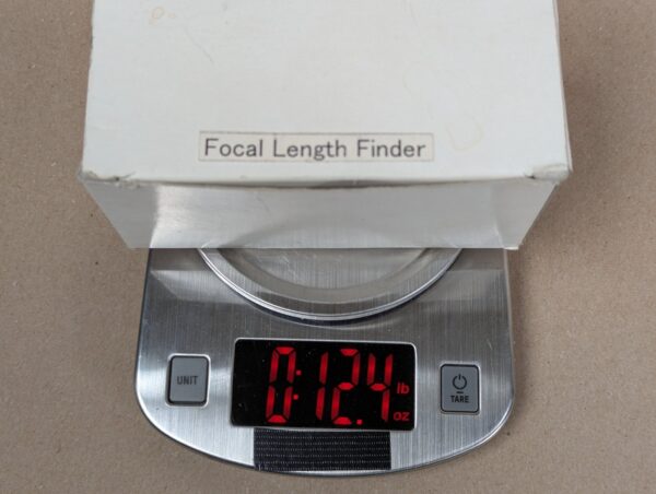 Vintage CCTV Focal Length Finder Tool Made in Japan with Original Case and Box
