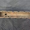 Vintage Ford Inline-6 Engine Valve Cover Orange Metal Automotive Display Piece