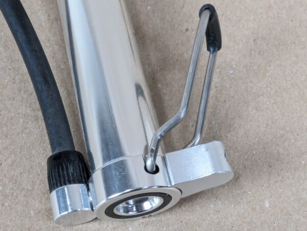 10-522.jpg Lezyne High Volume Mountain Bike Trail Pump Silver Small Lightweight Compact EXC