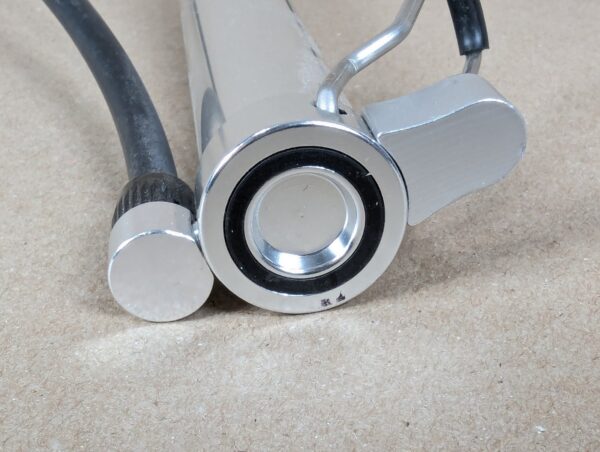 10-523.jpg Lezyne High Volume Mountain Bike Trail Pump Silver Small Lightweight Compact EXC