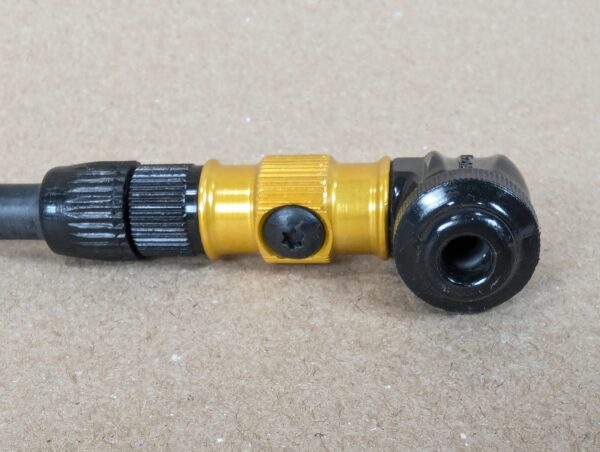 10-524.jpg Lezyne High Volume Mountain Bike Trail Pump Silver Small Lightweight Compact EXC