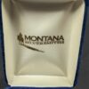 Montana Silversmiths Drop Earrings Western Spur Design Two-Tone Silver Gold Tone