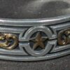Montana Silversmiths Western Cuff Bracelet Silver-Tone Gold-Tone Star Scroll New
