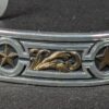 Montana Silversmiths Western Cuff Bracelet Silver-Tone Gold-Tone Star Scroll New