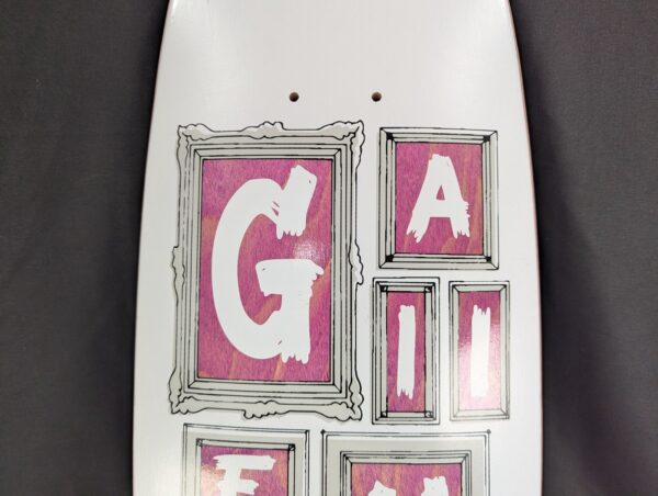RARE Gallery Skateboard Deck Stained Wood Veneer Unused SK8