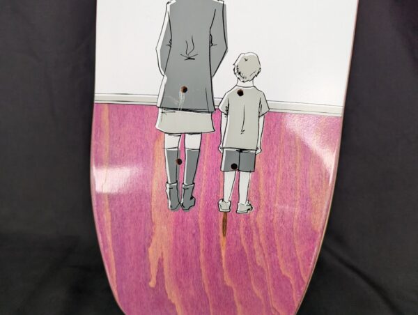 RARE Gallery Skateboard Deck Stained Wood Veneer Unused SK8
