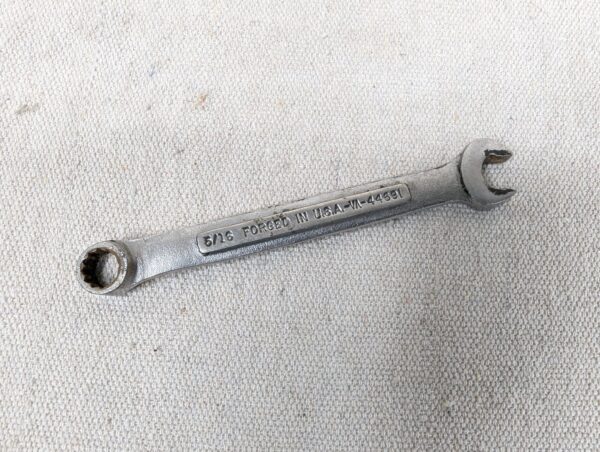 Vintage Craftsman 6-Piece Open and Ignition Wrench Set V-Series Forged in USA