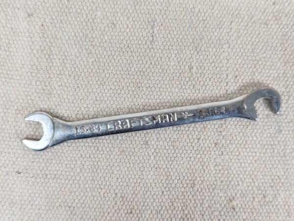 Vintage Craftsman 6-Piece Open and Ignition Wrench Set V-Series Forged in USA
