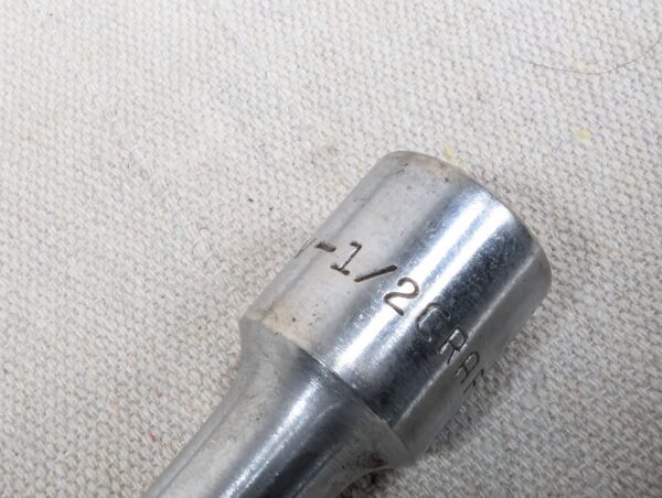 Vintage Craftsman 1/2" Drive Ratchet V-44975 and Extension Bar 44131 USA Made