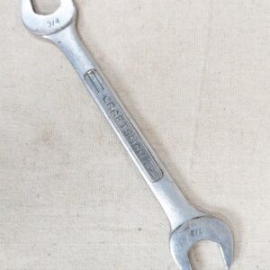 Vintage Craftsman Open-End Wrench 3/4 x 7/8 Inch Forged USA Steel Tool Good