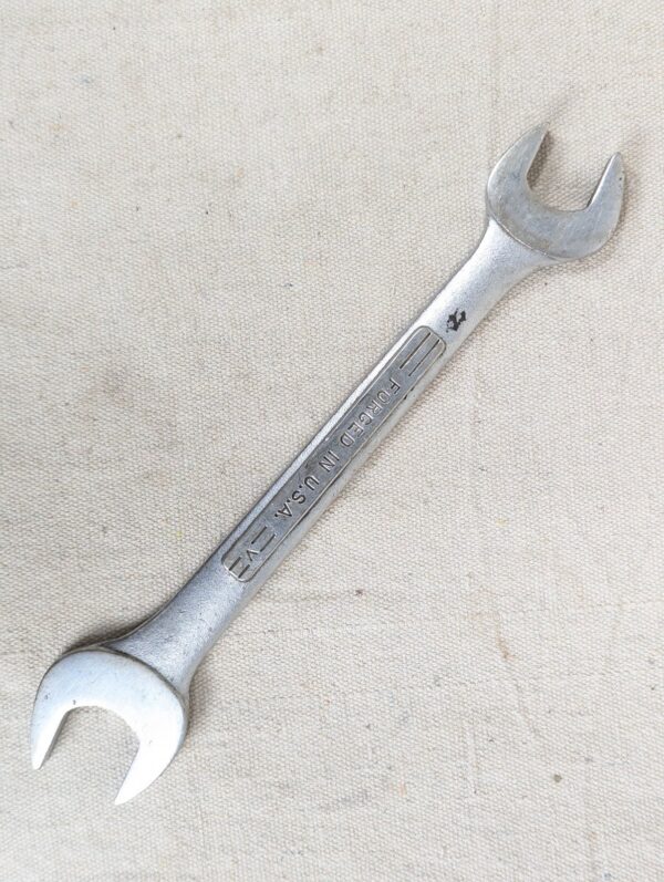 Vintage Craftsman Open-End Wrench 3/4 x 7/8 Inch Forged USA Steel Tool Good