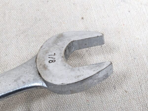 Vintage Craftsman Open-End Wrench 3/4 x 7/8 Inch Forged USA Steel Tool Good