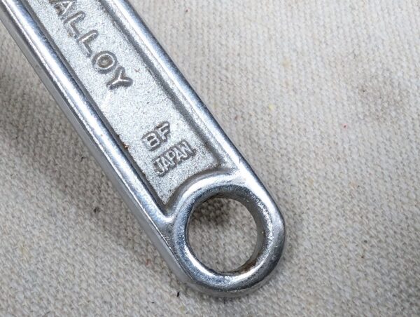 Vintage Sears Full Forged Alloy 6-Inch Adjustable Wrench No. 90874 Made in Japan
