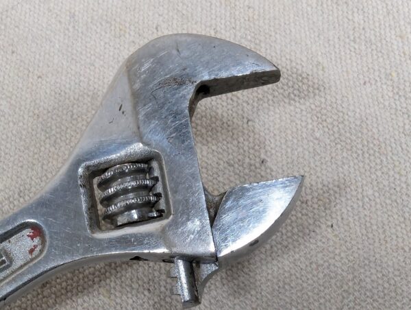 Vintage Sears Full Forged Alloy 6-Inch Adjustable Wrench No. 90874 Made in Japan