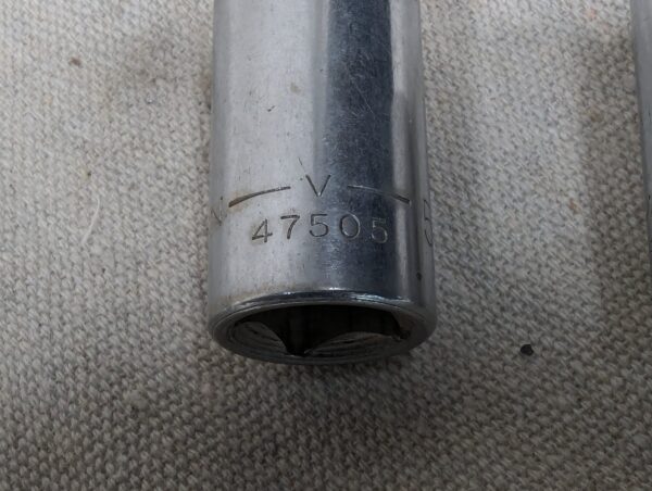 Vintage Craftsman 1/2" Drive 12-Point Socket Set & Adapter V Series USA 1980s...