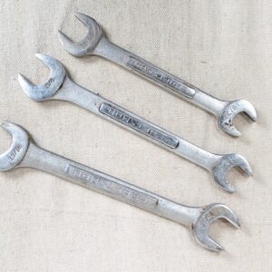 10-637.jpg Vintage Craftsman V-Series Open-End Wrench Set 5pc 11/16 19/32 25/32 13/16
