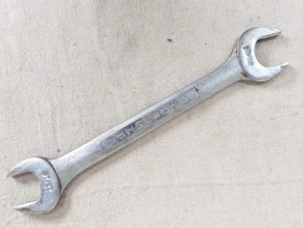 Vintage Craftsman V-Series Open-End Wrench Set 5pc 11/16 19/32 25/32 13/16