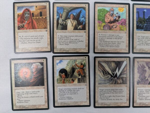 MTG Magic Lot 18 Vintage 1995 Black Border Cards - Ice Age IC2B475