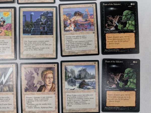 MTG Magic Lot 18 Vintage 1995 Black Border Cards - Ice Age IC2B475