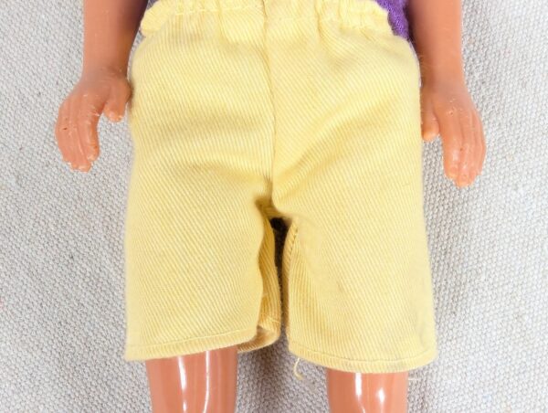 10-697.jpg Vintage 1968 Mattel Ken Doll with 1969 Tennis Anyone Ensemble Purple Vest Shorts