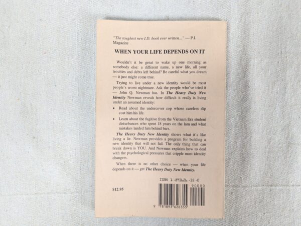 The Heavy Duty New Identity Revised and Expanded Second Edition John Q. Newman