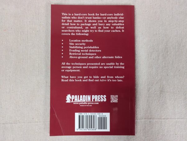10-716.jpg How to Bury Your Goods by Eddie the Wire Paladin Press 1999 Revised Edition G...