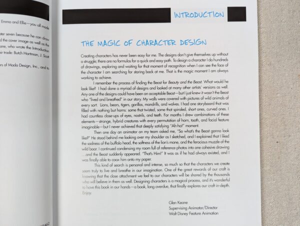 Creating Characters with Personality by Tom Bancroft 2006 Instructional Art Book