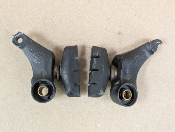 Shimano Deore LX BR-M550 Cantilever Brake Calipers 4pc Parts/Repair Vintage Good