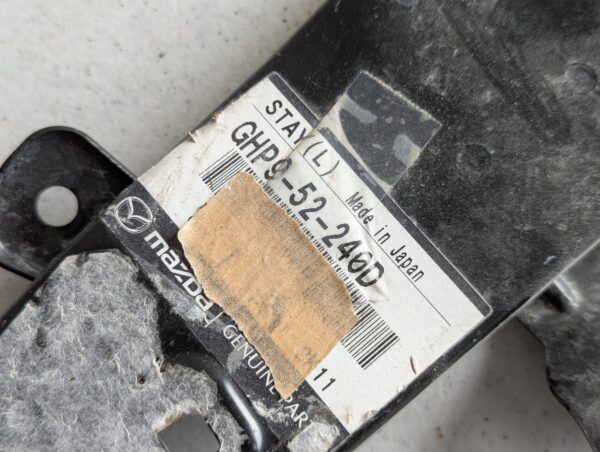 Mazda 6 LH Fender Front Bracket (Stay L) Driver Side OEM GHP9-52-240D 2014-2021