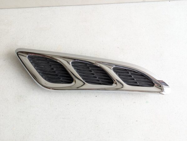 10-777.jpg Infiniti Front Fender Side Vent Grille Set LH RH Chrome Black 2011-2013 Excel...