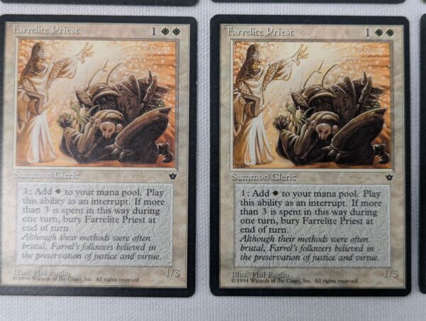 MTG Magic The Gathering Card Lot - 1994 Fallen Empires - 8 Vintage IBFE19E