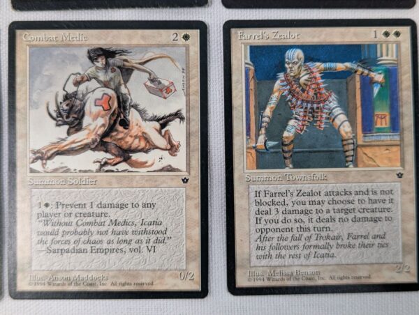 MTG Magic The Gathering Card Lot - 1994 Fallen Empires - 8 Vintage IBFE19E