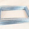 Rectangular Steel Wire Frame Internal Structural Supports 9.75 x 14 Inches