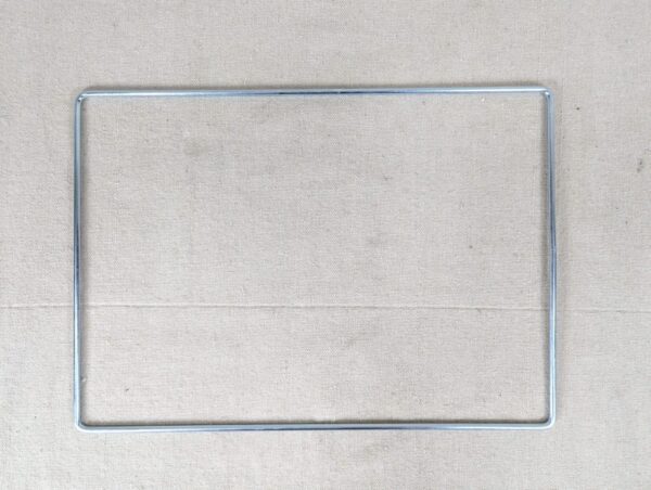Rectangular Steel Wire Frame Internal Structural Supports 9.75 x 14 Inches