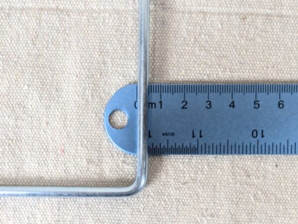 Rectangular Steel Wire Frame Internal Structural Supports 9.75 x 14 Inches