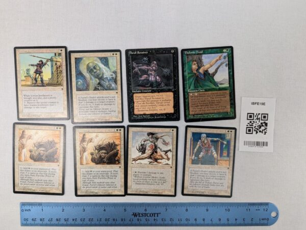MTG Magic The Gathering Card Lot - 1994 Fallen Empires - 8 Vintage IBFE19E