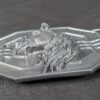 Vintage 1988 Siskiyou Buckle Co Mighty Horse Belt Buckle Solid Pewter Made in...