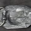 Vintage 1988 Siskiyou Buckle Co Mighty Horse Belt Buckle Solid Pewter Made in...