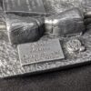 Vintage 1988 Siskiyou Buckle Co Mighty Horse Belt Buckle Solid Pewter Made in...