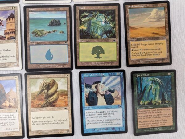 MTG Magic Lot 15 Vintage Cards 1993-2004 Mixed Condition HP/MP SKU IC36E4B