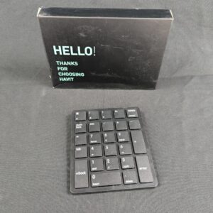 10-910.jpg Havit Smart26 Mini Numeric Keypad Wireless Black Bluetooth - Excellent Cond
