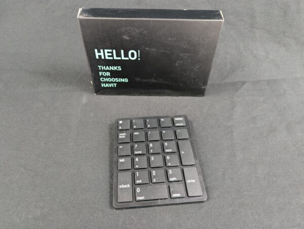 Havit Smart26 Mini Numeric Keypad Wireless Black Bluetooth - Excellent Cond