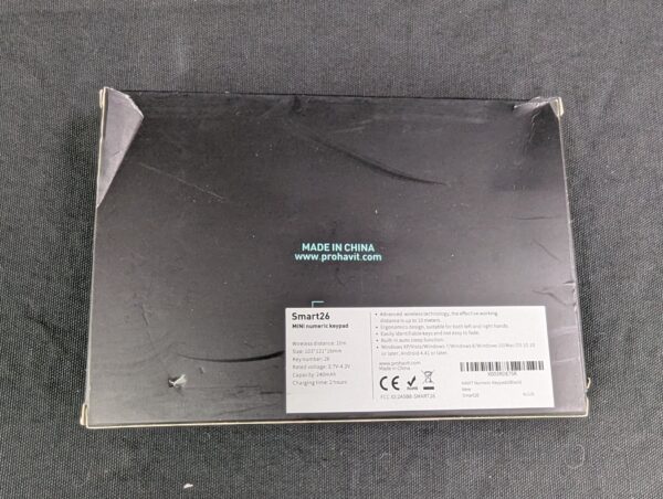 Havit Smart26 Mini Numeric Keypad Wireless Black Bluetooth - Excellent Cond